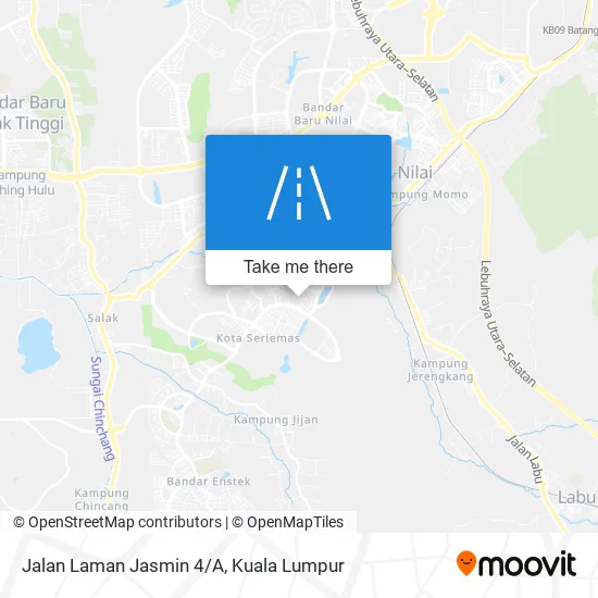 Peta Jalan Laman Jasmin 4/A