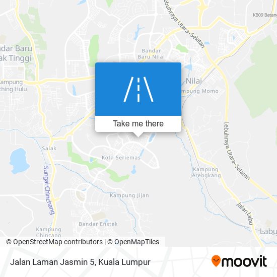 Jalan Laman Jasmin 5 map