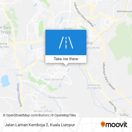 Jalan Laman Kemboja 2 map