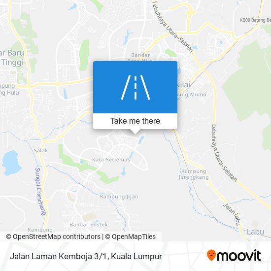 Peta Jalan Laman Kemboja 3/1