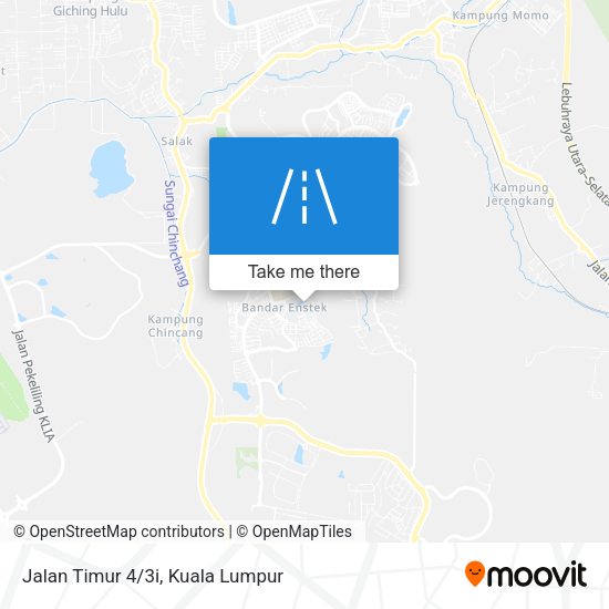 Jalan Timur 4/3i map