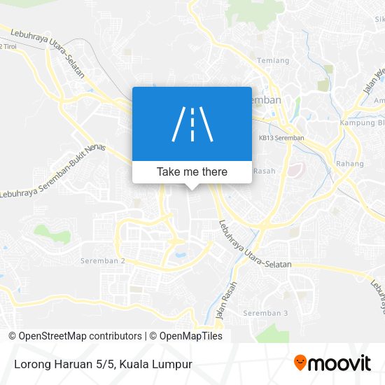 Lorong Haruan 5/5 map