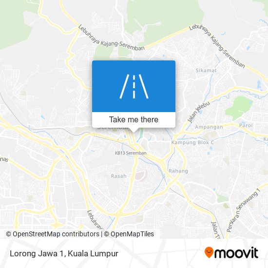 Lorong Jawa 1 map