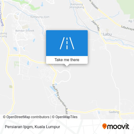 Peta Persiaran Ipgm