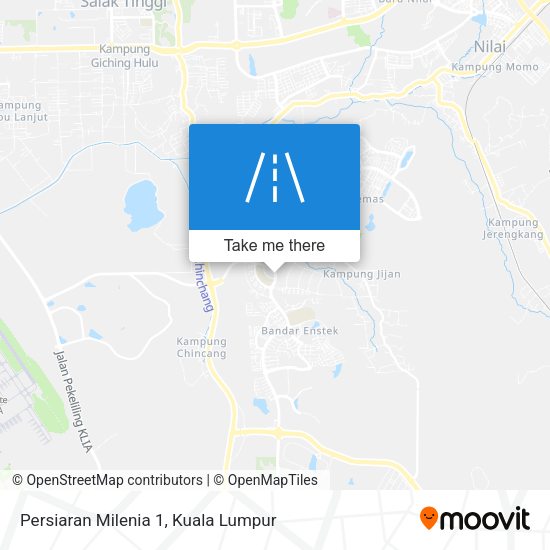 Peta Persiaran Milenia 1