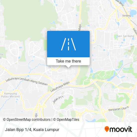Peta Jalan Bpp 1/4