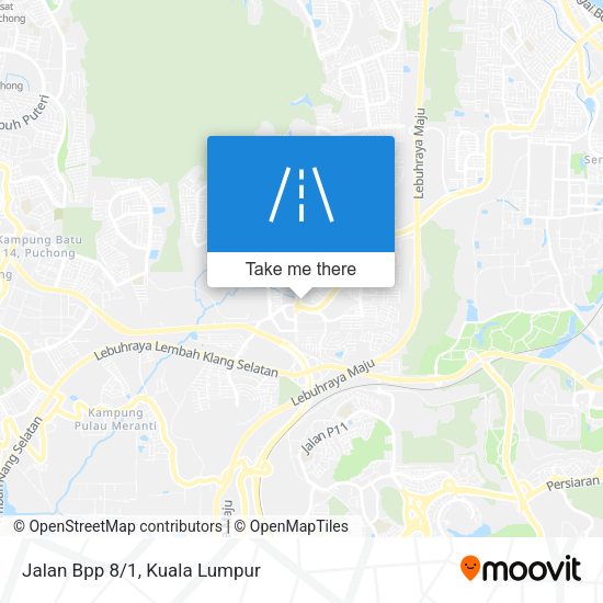 Jalan Bpp 8/1 map