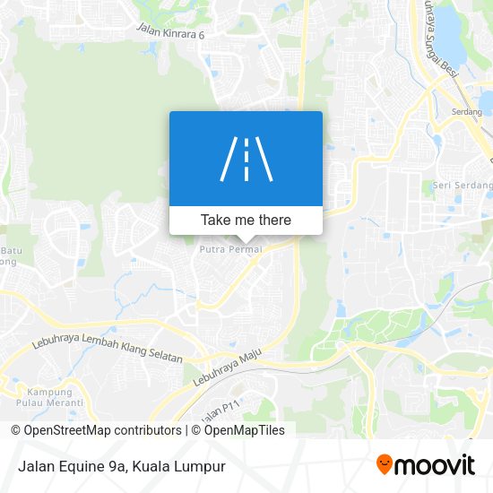 Peta Jalan Equine 9a