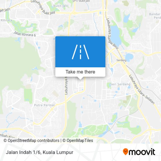 Peta Jalan Indah 1/6
