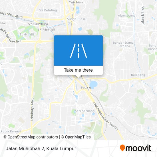 Peta Jalan Muhibbah 2