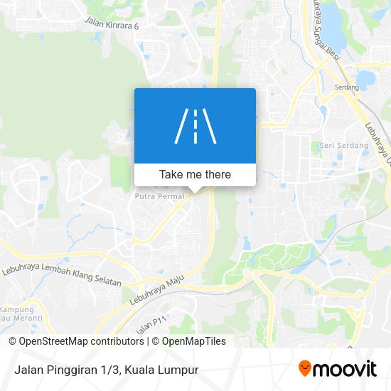 Jalan Pinggiran 1/3 map