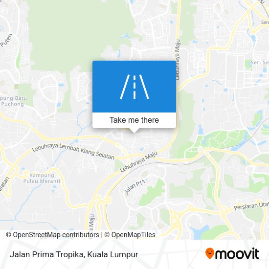 Peta Jalan Prima Tropika