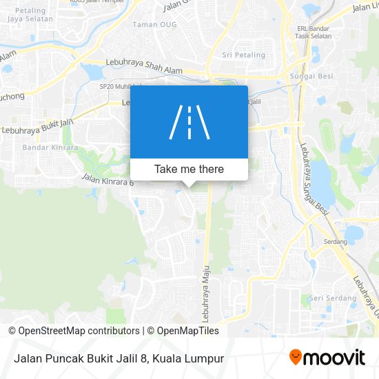 Peta Jalan Puncak Bukit Jalil 8