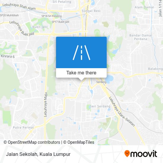 Peta Jalan Sekolah