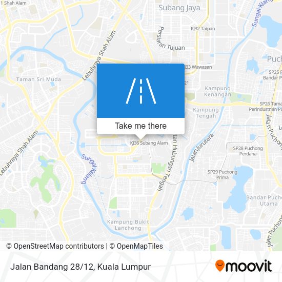 Jalan Bandang 28/12 map