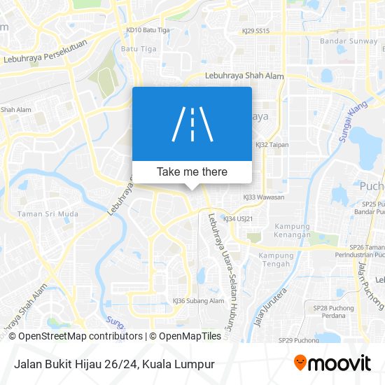 Jalan Bukit Hijau 26/24 map