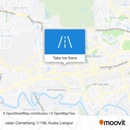 Peta Jalan Cemerlang 1/19b