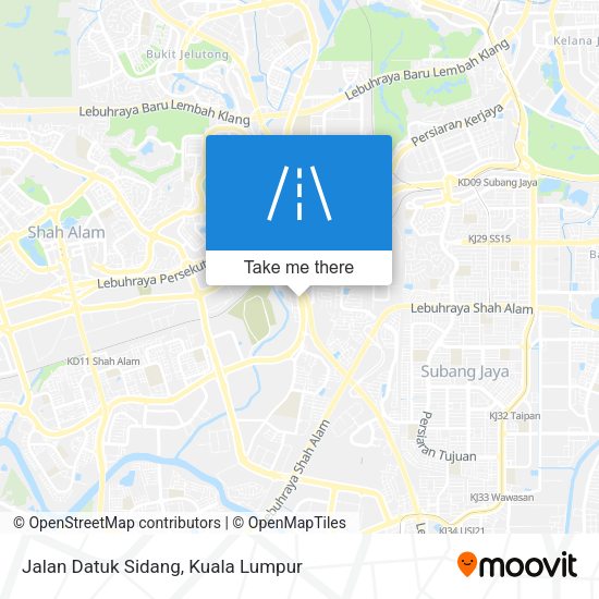 Jalan Datuk Sidang map
