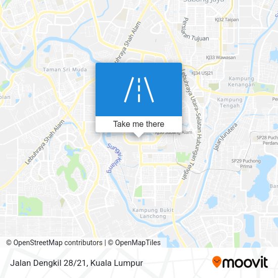 Jalan Dengkil 28/21 map