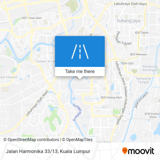 Peta Jalan Harmonika 33/13