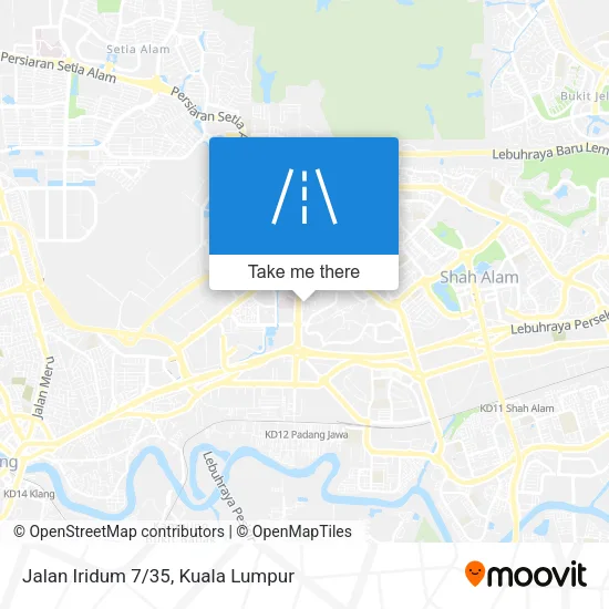 Jalan Iridum 7/35 map