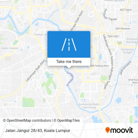 Jalan Jangur 28/43 map