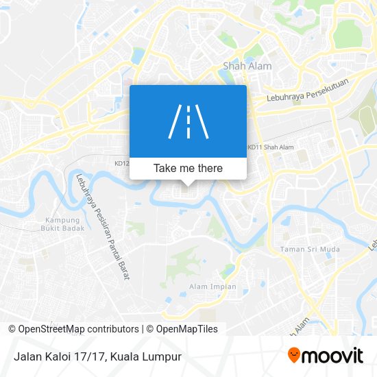 Peta Jalan Kaloi 17/17