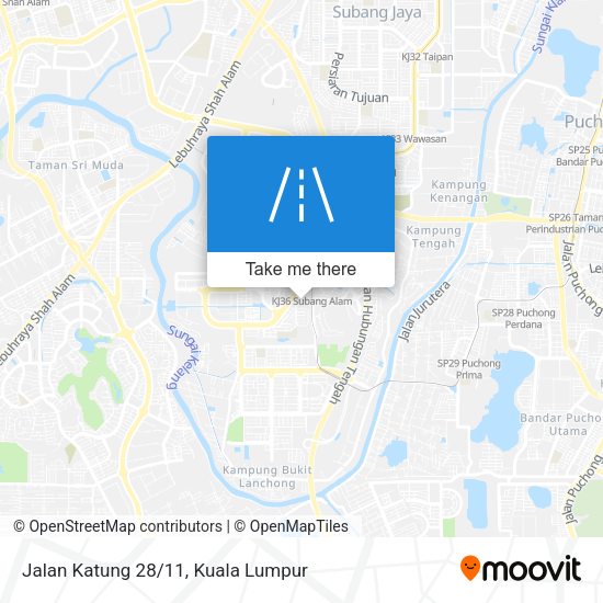 Peta Jalan Katung 28/11