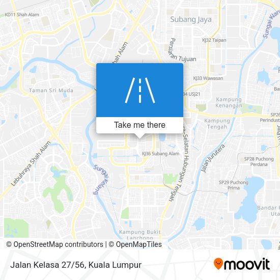 Jalan Kelasa 27/56 map