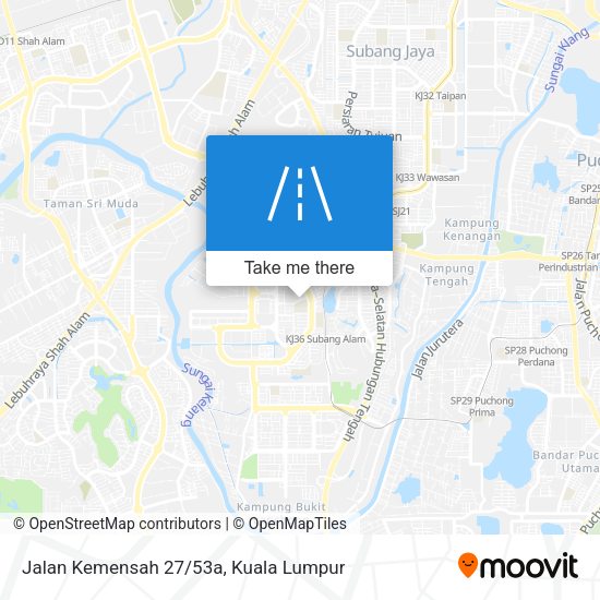 Jalan Kemensah 27/53a map