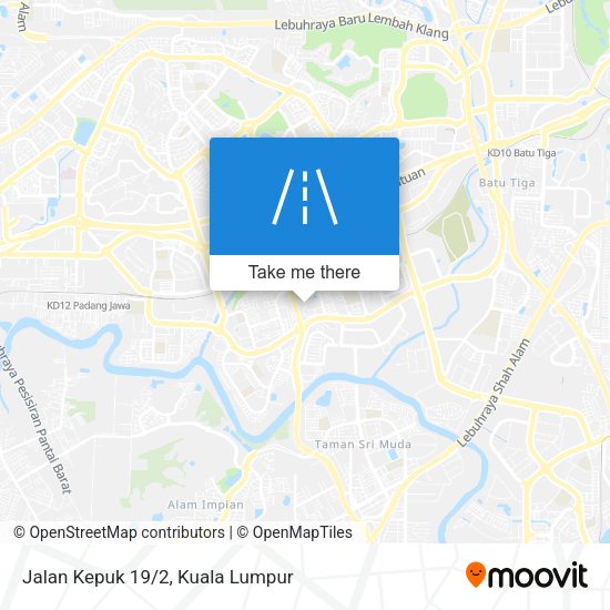 Jalan Kepuk 19/2 map