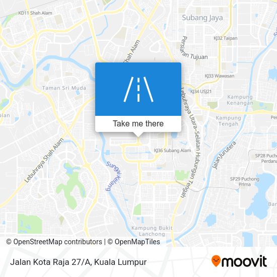 Jalan Kota Raja 27/A map