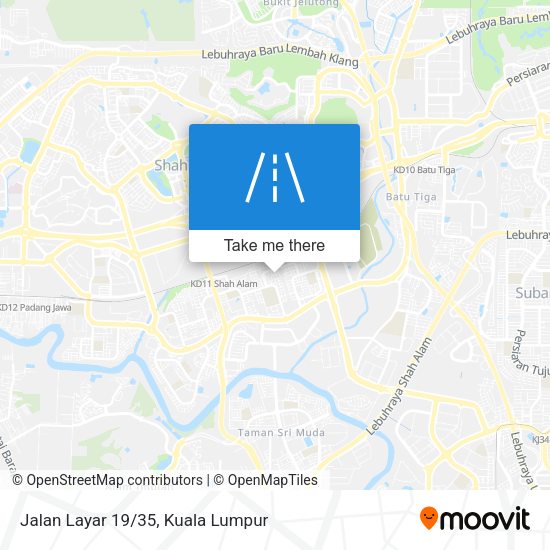 Jalan Layar 19/35 map