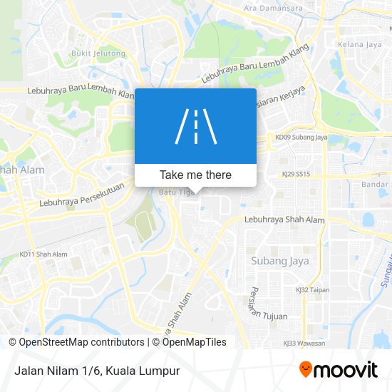 Jalan Nilam 1/6 map