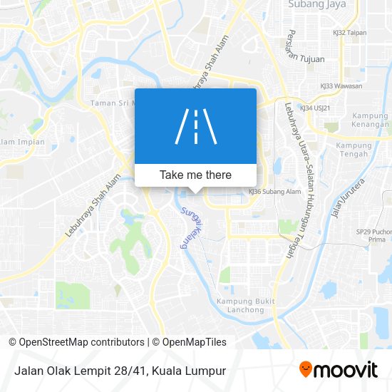 Jalan Olak Lempit 28/41 map