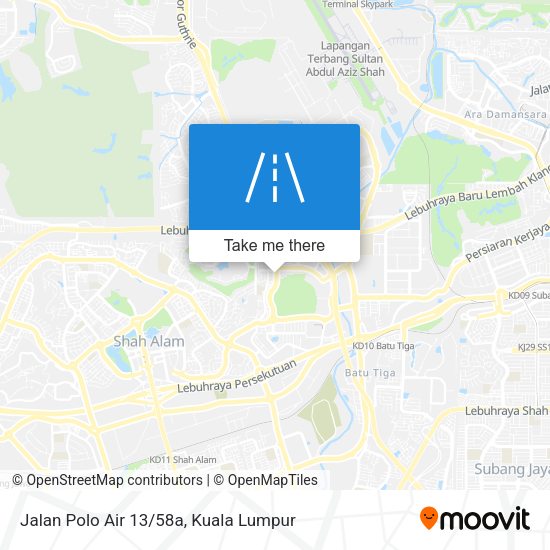 Jalan Polo Air 13/58a map
