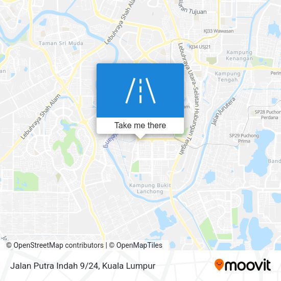 Jalan Putra Indah 9/24 map