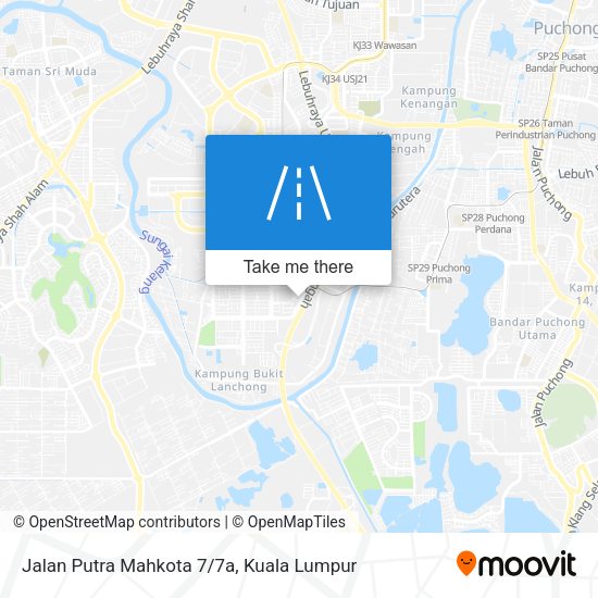 Jalan Putra Mahkota 7/7a map