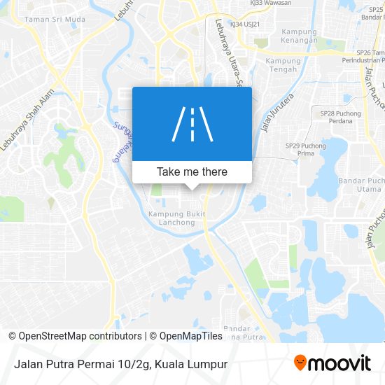 Jalan Putra Permai 10/2g map