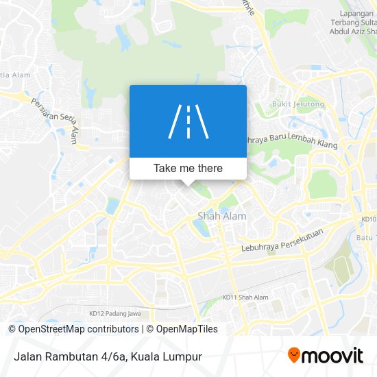Jalan Rambutan 4/6a map