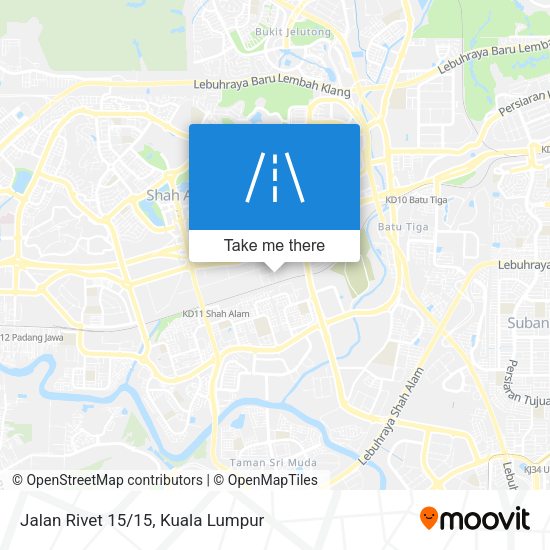 Peta Jalan Rivet 15/15