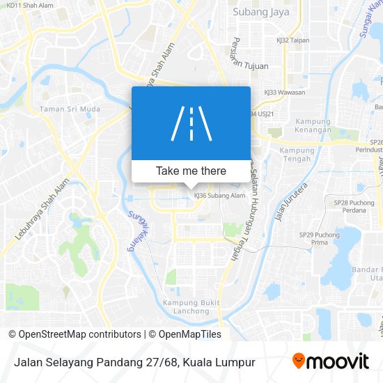 Peta Jalan Selayang Pandang 27/68