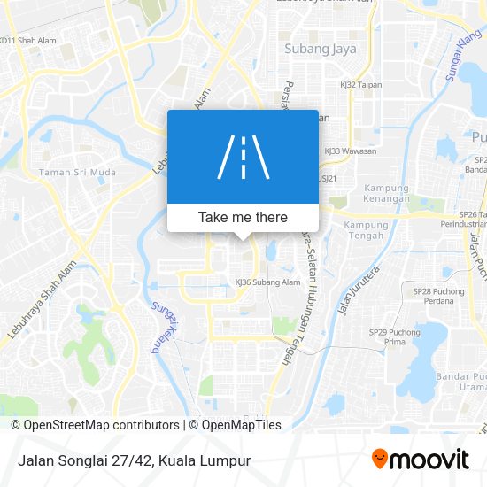 Jalan Songlai 27/42 map