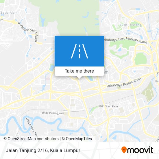 Jalan Tanjung 2/16 map