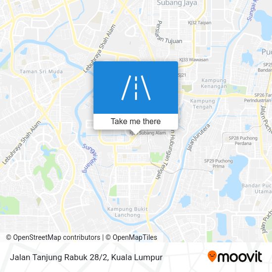 Jalan Tanjung Rabuk 28/2 map