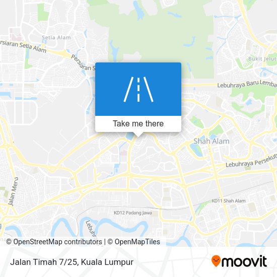 Jalan Timah 7/25 map