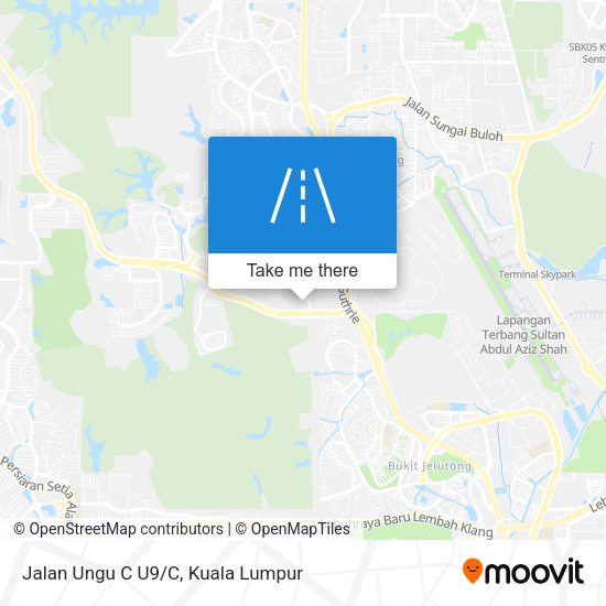 Jalan Ungu C U9/C map