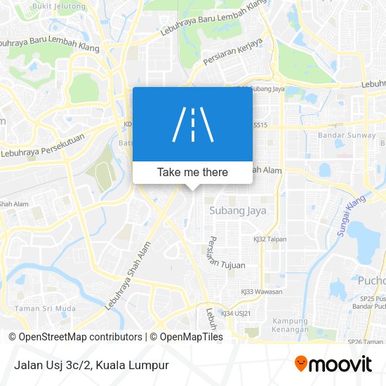Peta Jalan Usj 3c/2