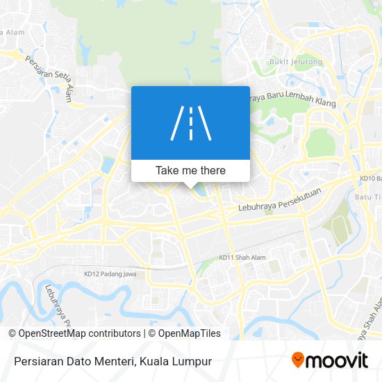 Persiaran Dato Menteri map