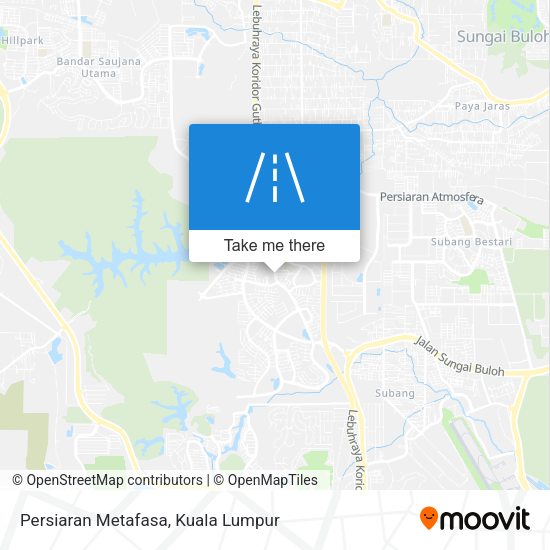 Persiaran Metafasa map